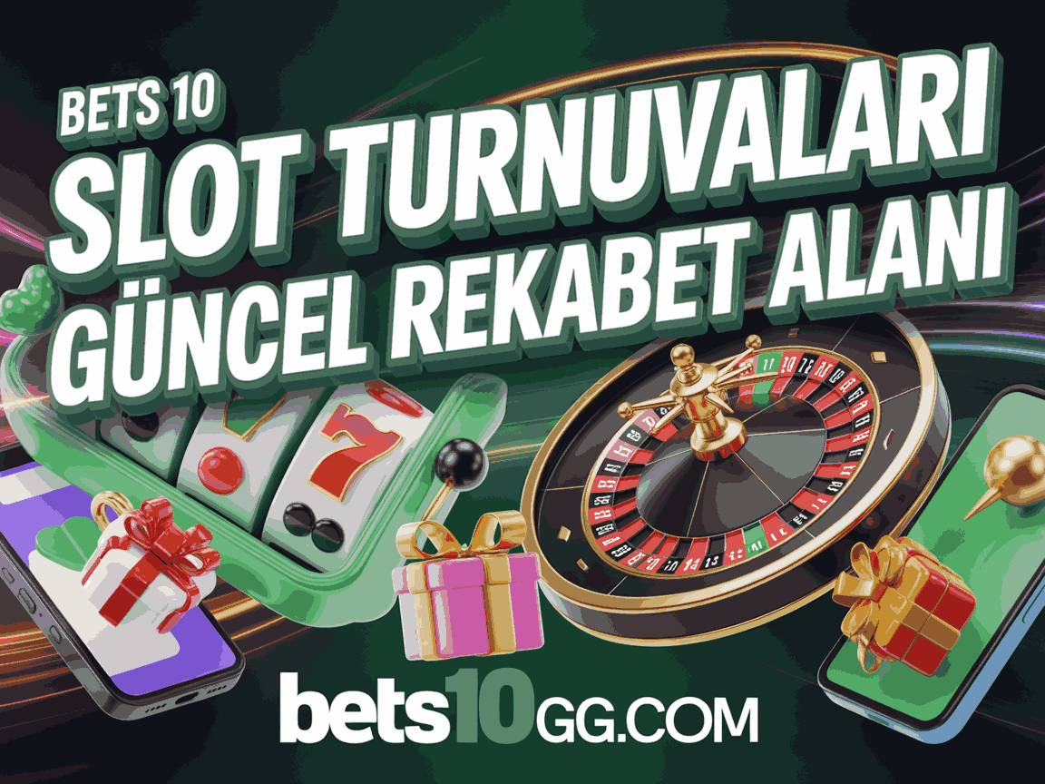 bets10 slot turnuvalari guncel rekabet alani