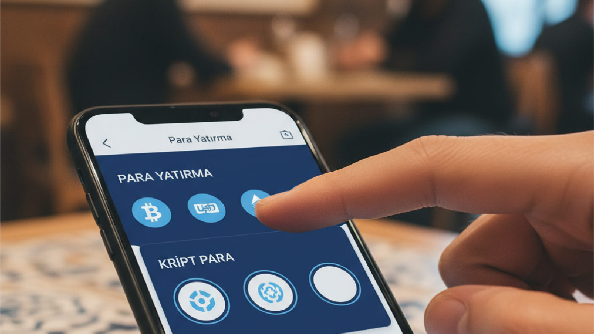 Bets10 mobil uygulaması üzerinden USDT yatırım adımlarının kolaylığı.